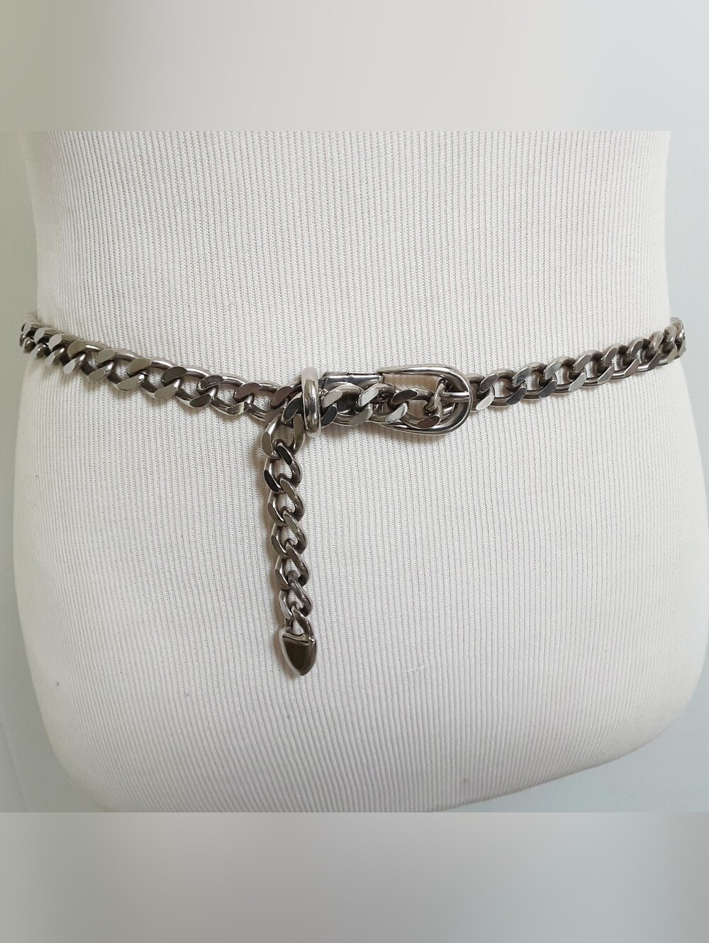 Silver Chain Link Waist Belt - Women Accessories